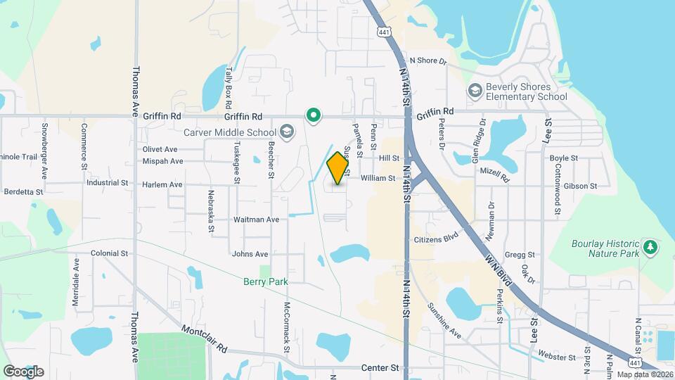 1704 Birchwood Cir Map and Location Details