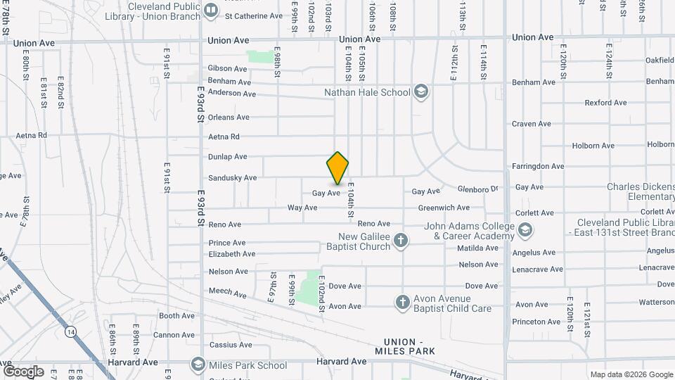 10315 Gay Ave Map and Location Details