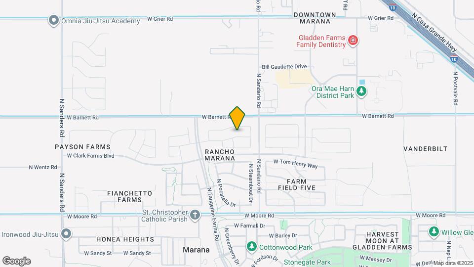 11896 W Charismatic Dr Mapa y Detalles de la Ubicación