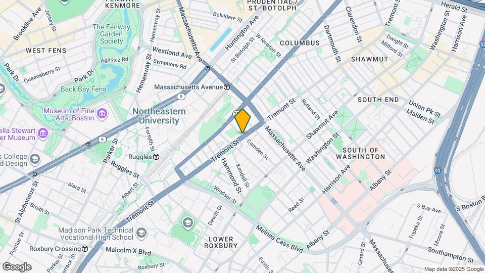 795 Tremont St Map and Location Details