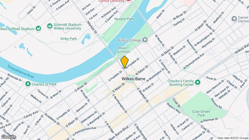 19 W Market St, Unit 402 Map and Location Details