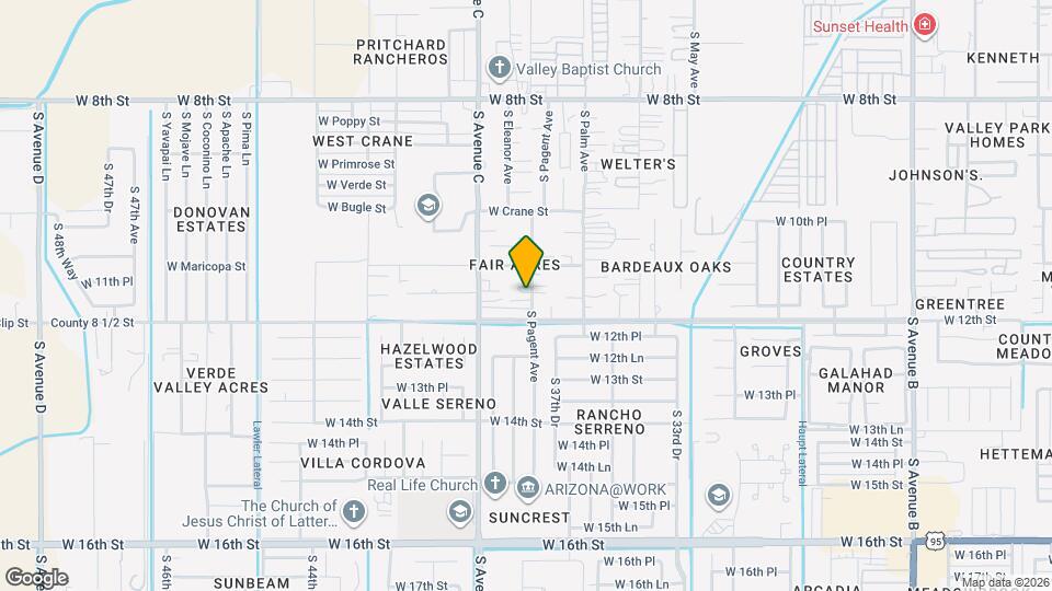 1138 S Pagent Ave Mapa y Detalles de la Ubicación