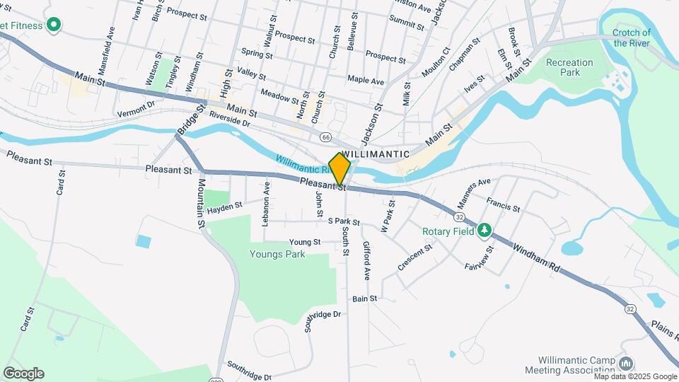 126 Pleasant St, Unit 2 Map and Location Details