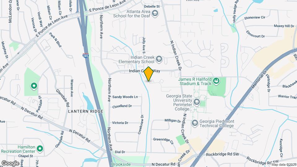 606 Ridge Creek Dr, Unit 600 Map and Location Details