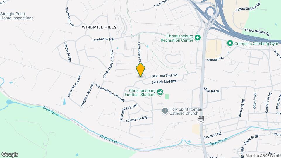 1055 Oak Tree Blvd NW Map and Location Details