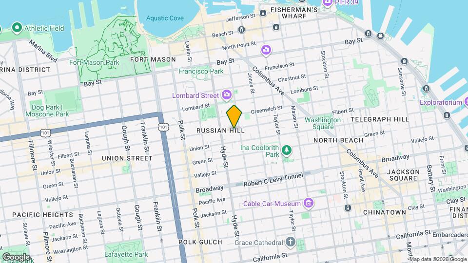 1127 Filbert St Map and Location Details