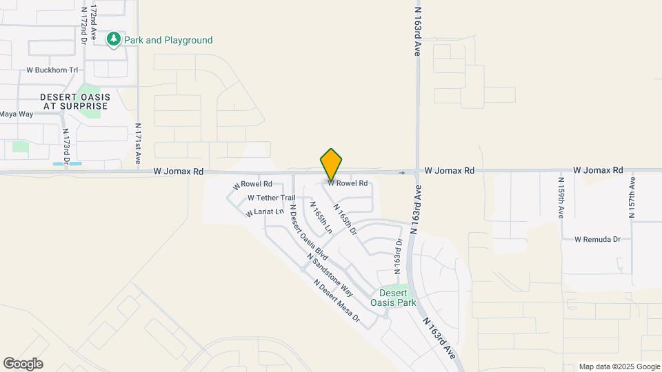 16549 W Rowel Rd Map and Location Details