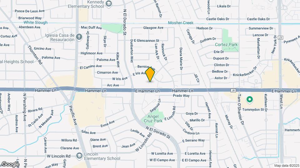 Hammer Lane Village Mapa y Detalles de la Ubicación