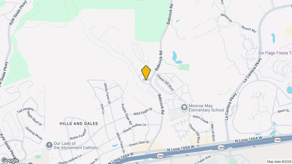7307 Moss Brook Dr Map and Location Details