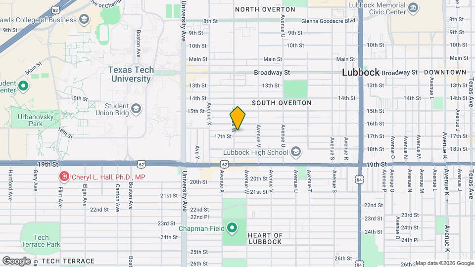 2222 17th St Map and Location Details
