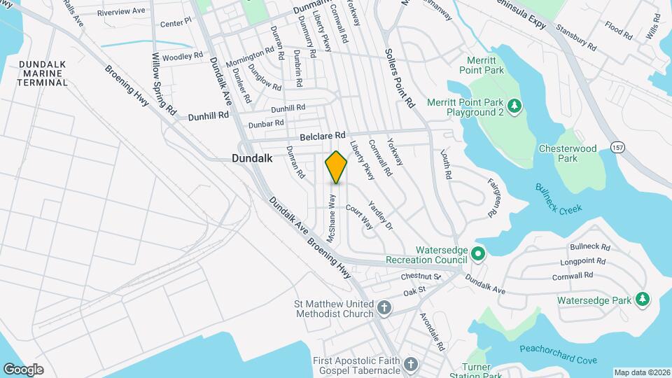 3465 McShane Way Map and Location Details