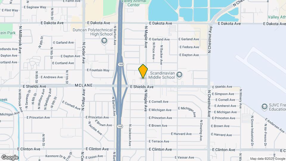 Mclane Fresno Apartments Map and Location Details
