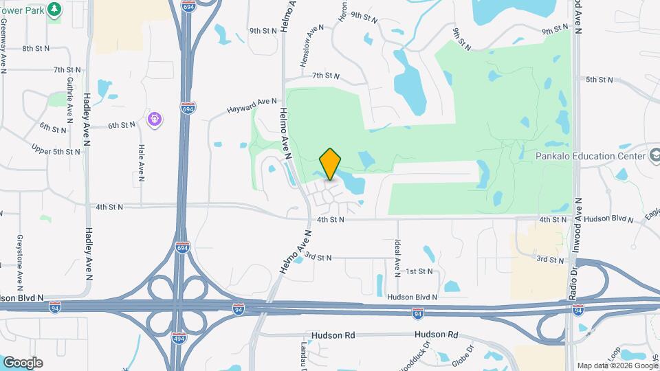 483 Hickory Ln N Map and Location Details