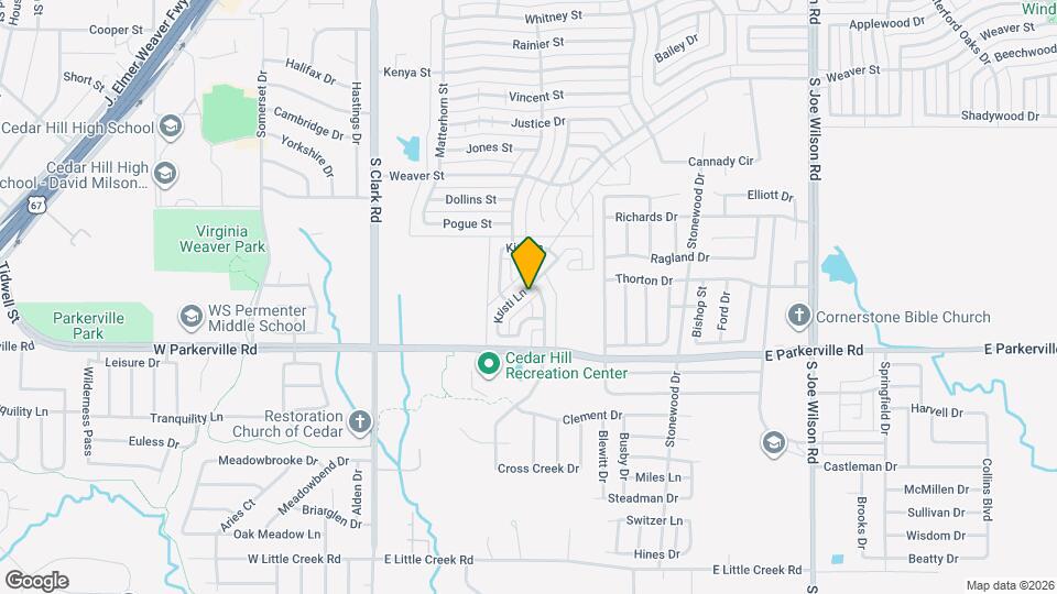 702 Kristi Ln Map and Location Details