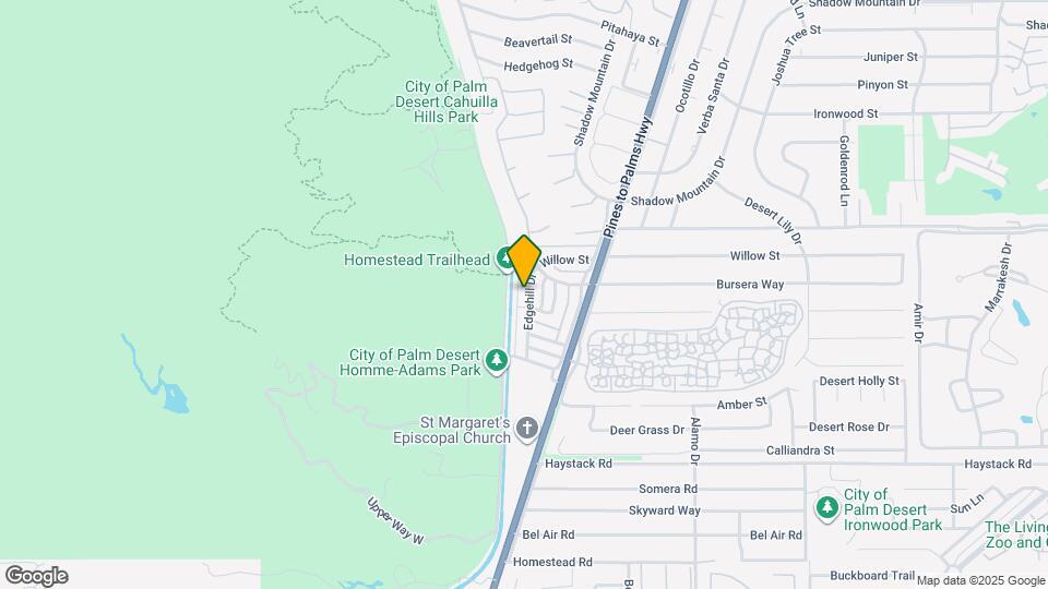 72586 Edgehill Dr Map and Location Details