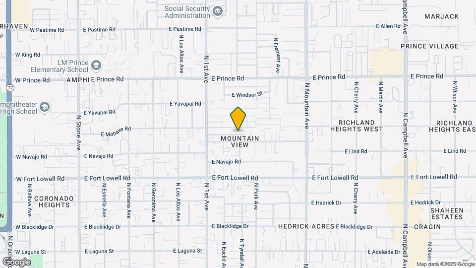 913 E Freeman Pl Map and Location Details