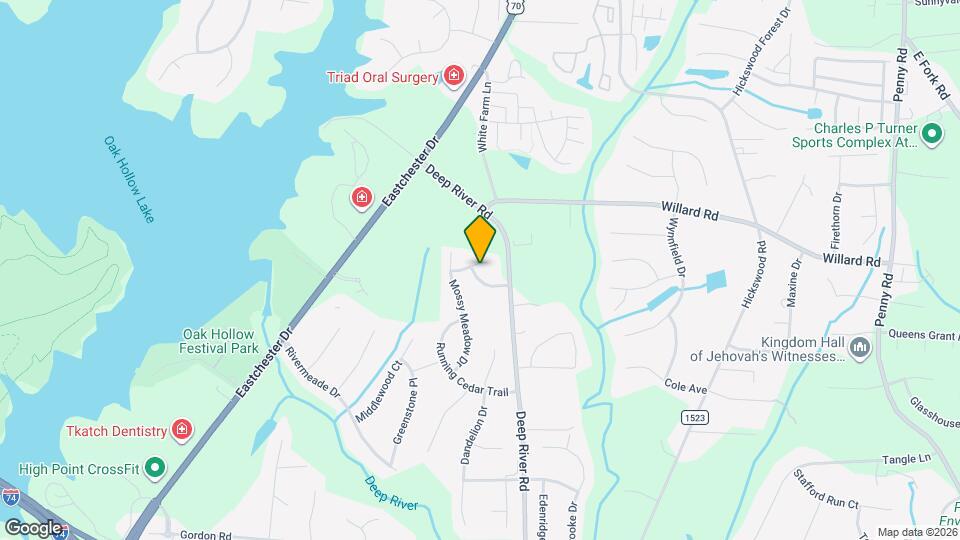 3607 Sunset Hollow Dr Mapa y Detalles de la Ubicación