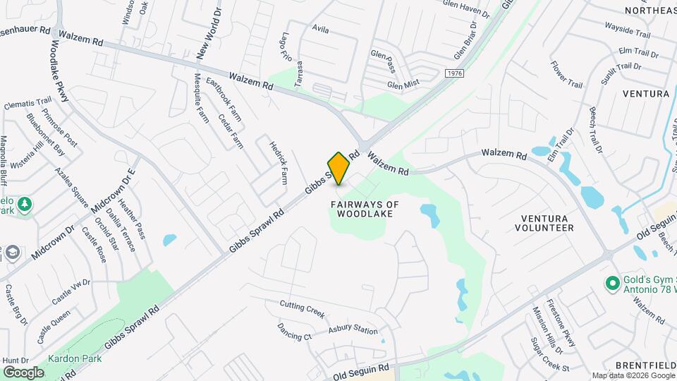 7006 Winding Shelf Mapa y Detalles de la Ubicación