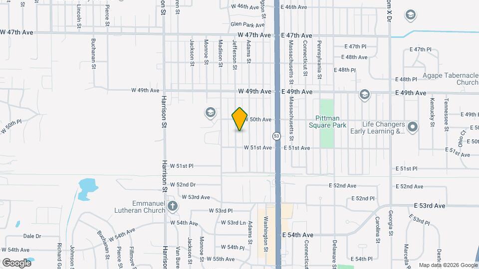 5049 Jefferson St Mapa y Detalles de la Ubicación