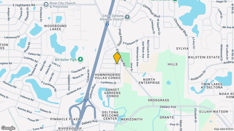 665 Belltower Ave Map and Location Details