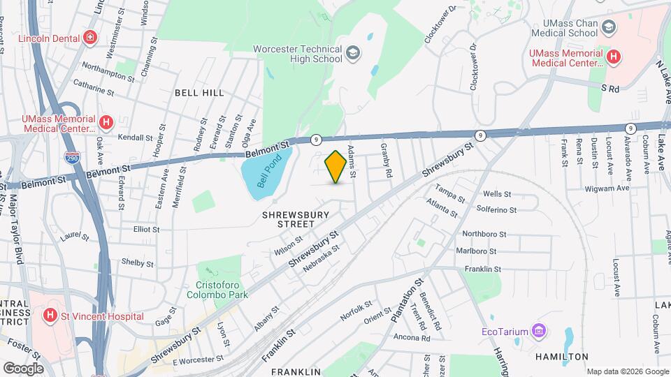 9 Creston St Map and Location Details