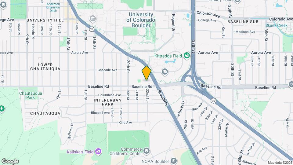 2141 Baseline Rd Map and Location Details