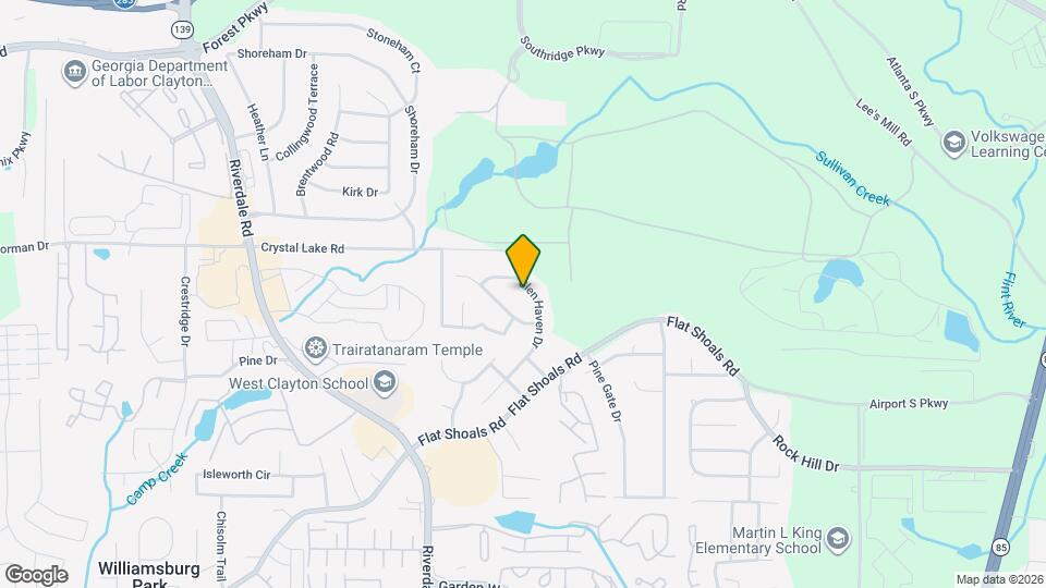 5437 Glen Haven Dr Map and Location Details