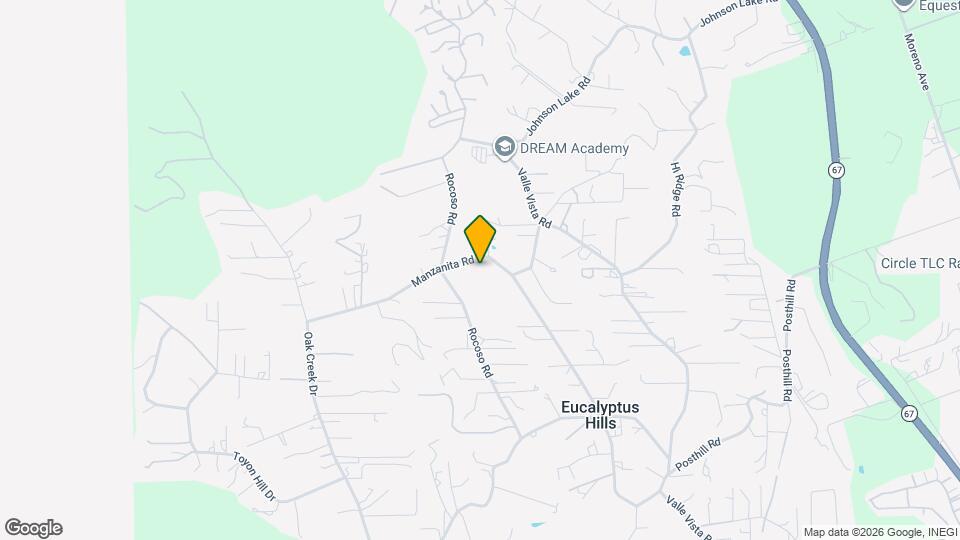 11459 Manzanita Rd Map and Location Details