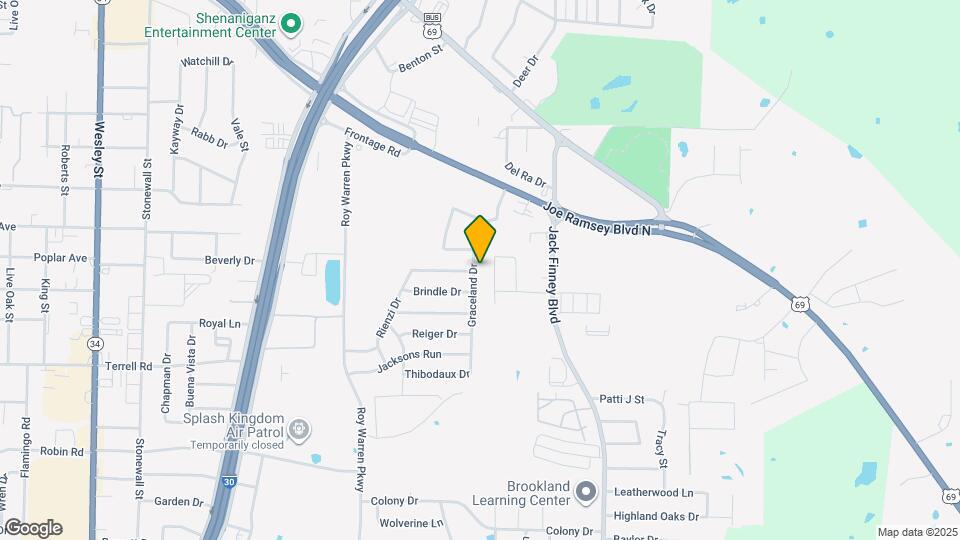 6401 Graceland Dr Map and Location Details