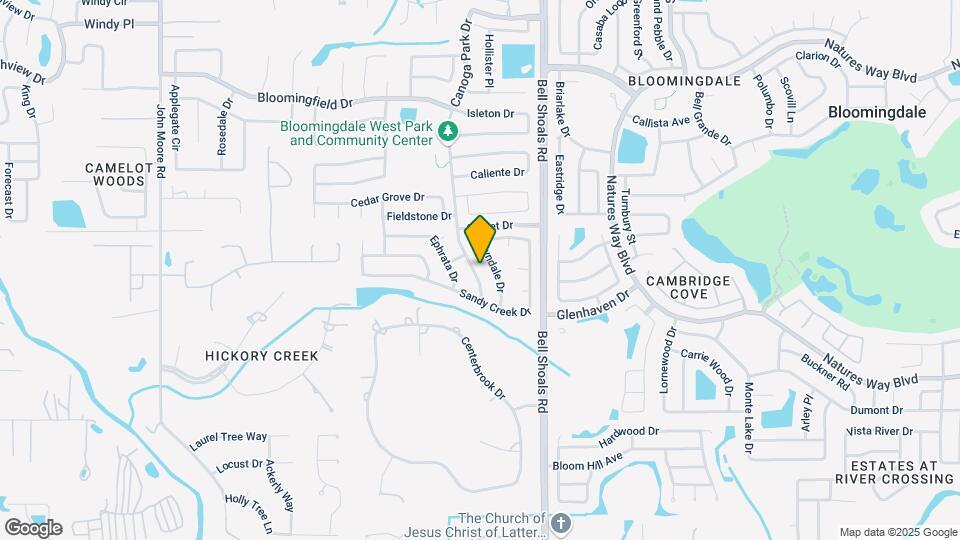 4116 Canoga Park Dr Map and Location Details