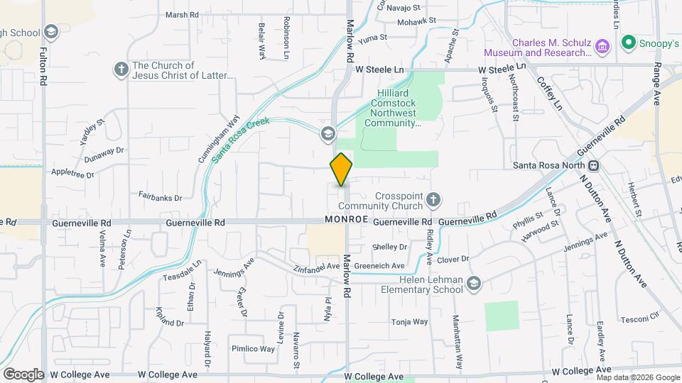 1668 Alnico Ln. Map and Location Details