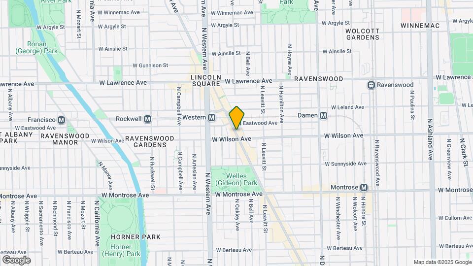 4615 N Lincoln Ave Map and Location Details