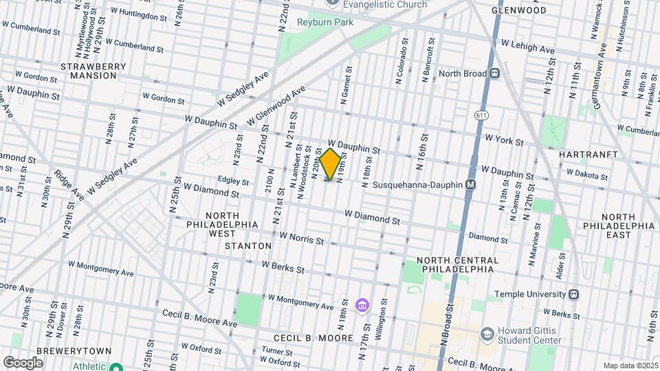 2141 N Uber St Map and Location Details