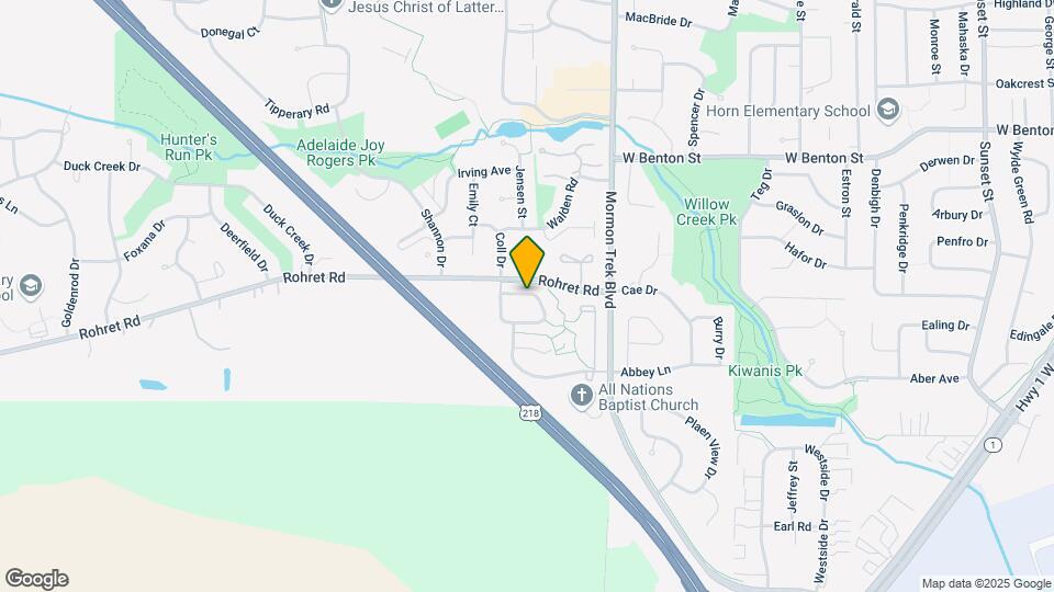 1611 Ranier Dr Map and Location Details