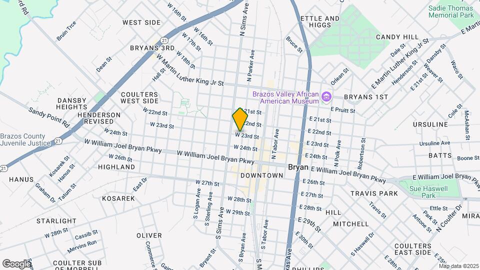 303 W 23rd St Map and Location Details