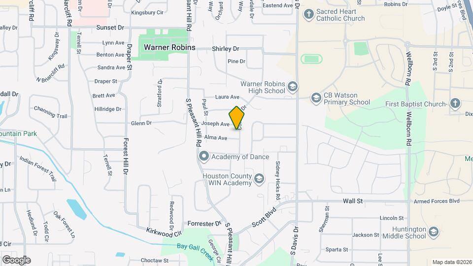 717 Cornelia Dr Mapa y Detalles de la Ubicación