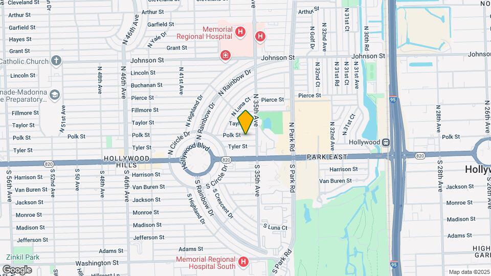 3520 Polk St Map and Location Details