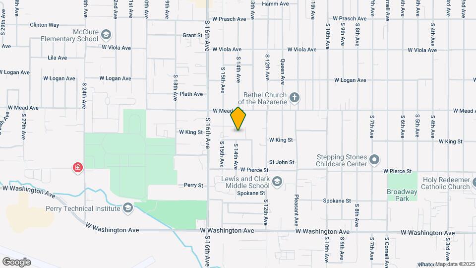 1310 W Mead Ave Map and Location Details