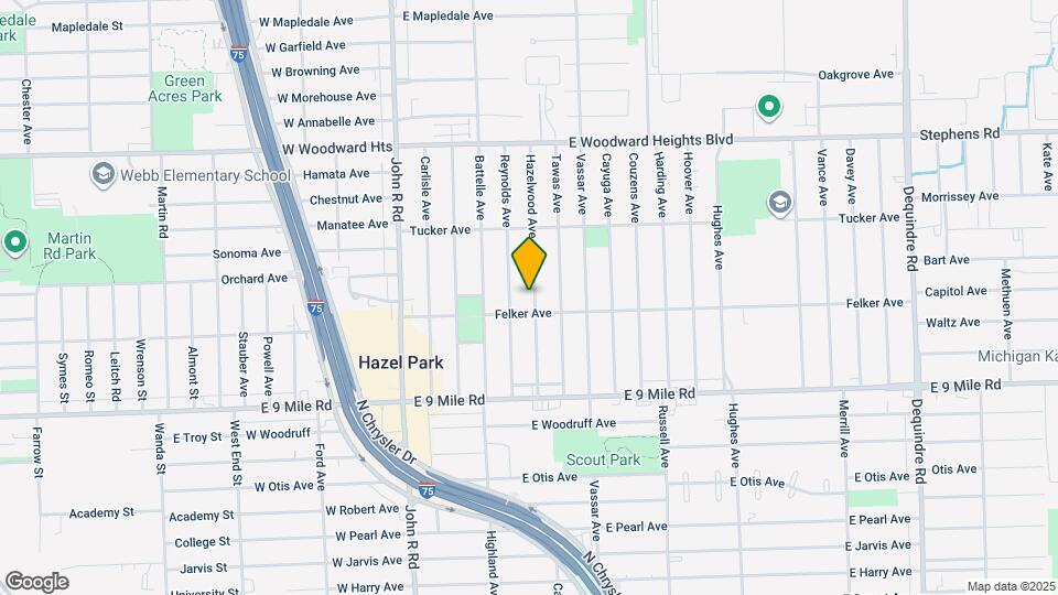 23329 Hazelwood Ave Map and Location Details