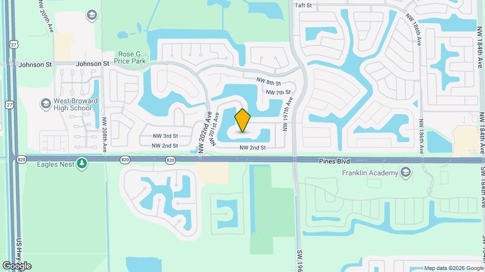 19960 NW 3rd St Map and Location Details