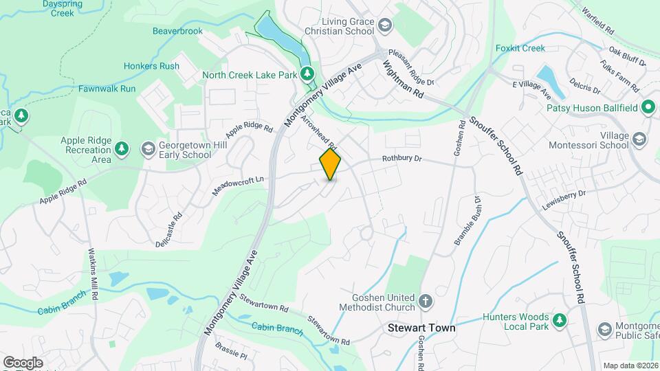 9639 Tall Oaks Rd Map and Location Details