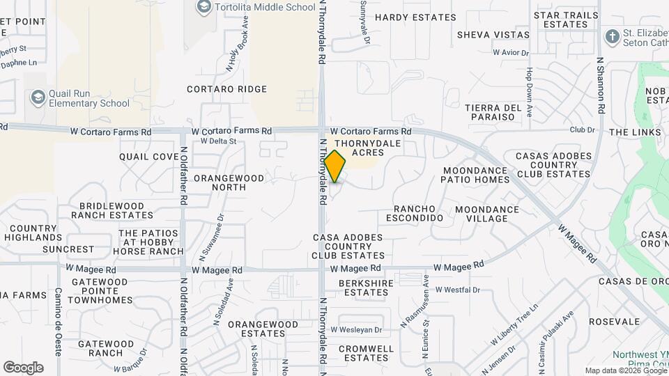 3805 W Goshen Dr Map and Location Details