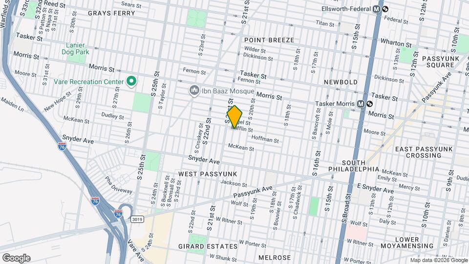 1911 S Lambert St Map and Location Details