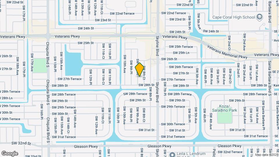 2711 SW 9th Ave Map and Location Details