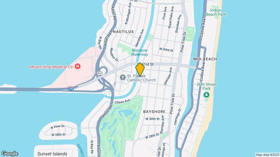 3734 Chase Ave Mapa y Detalles de la Ubicación