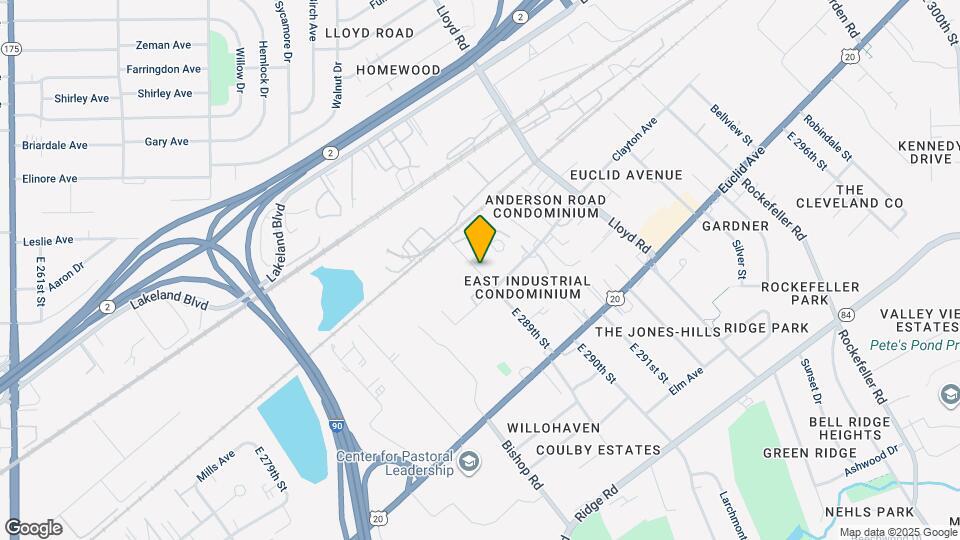 1345 E 289th St Map and Location Details