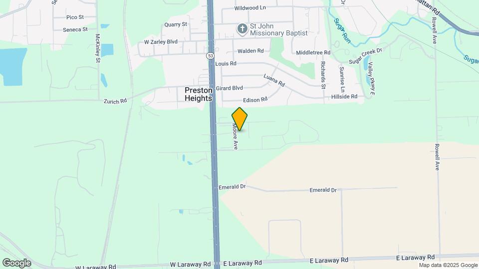 1908 Moore Ave Map and Location Details