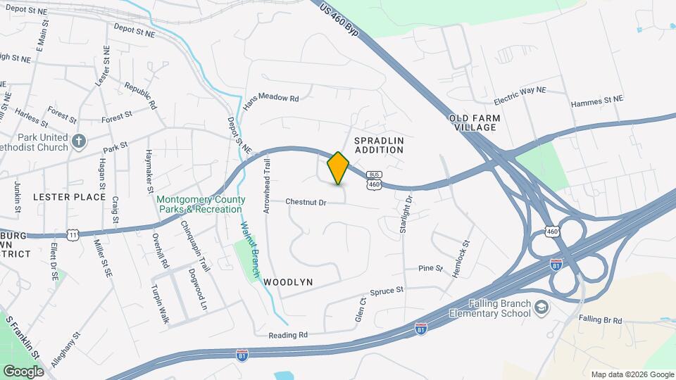 275 Barkwood St Map and Location Details