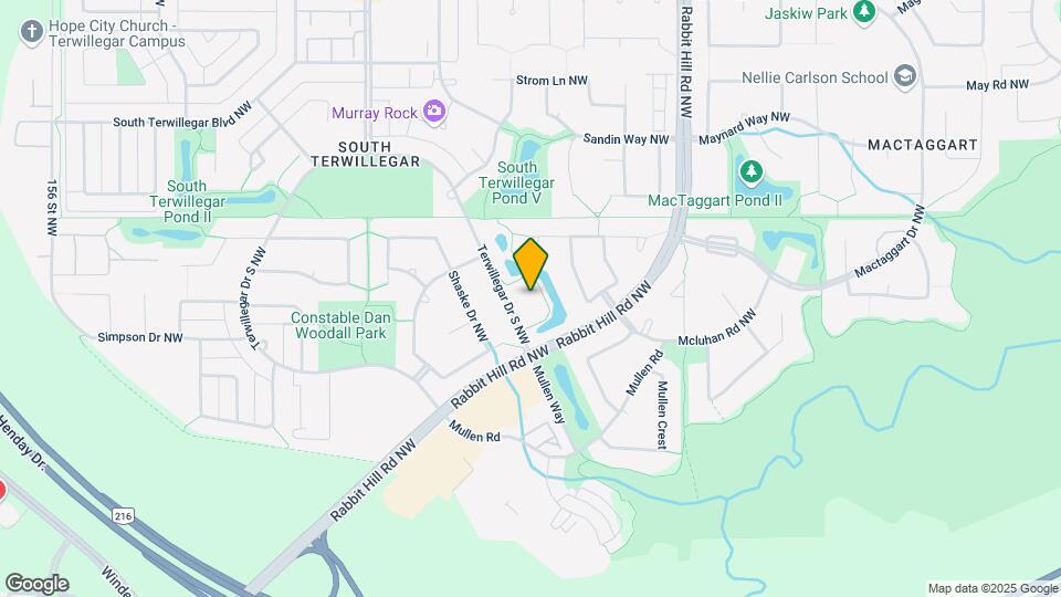 7021 South Terwillegar Dr NW Map and Location Details