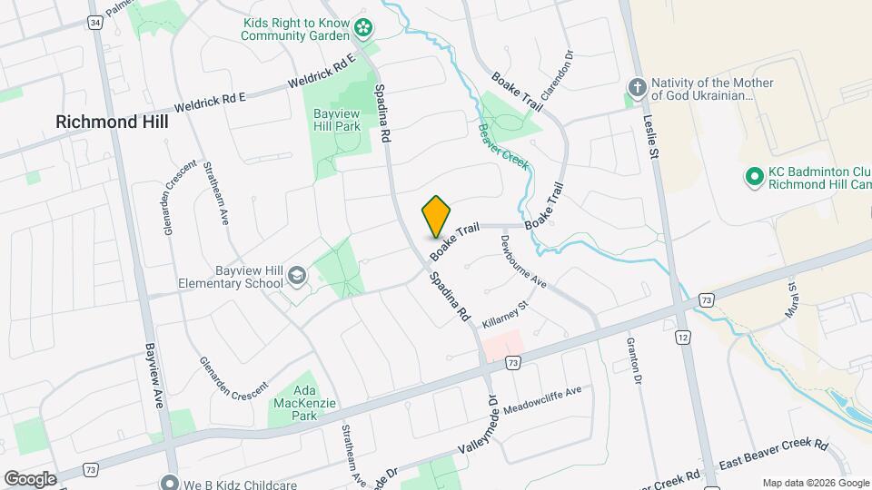 2 Lytton Blvd Map and Location Details